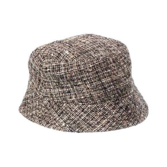 Brunello Cucinelli Wool & Alpaca-Blend Bucket Hat, Brown - Picture 2 of 2